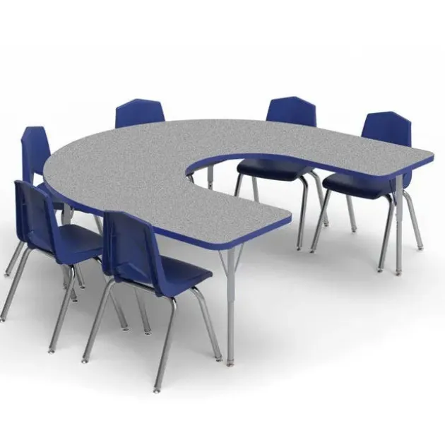 Horseshoe Activity Table and Chair Package Set