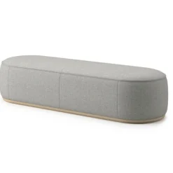 Indie Large Oval Bench - 16-1/2" H
