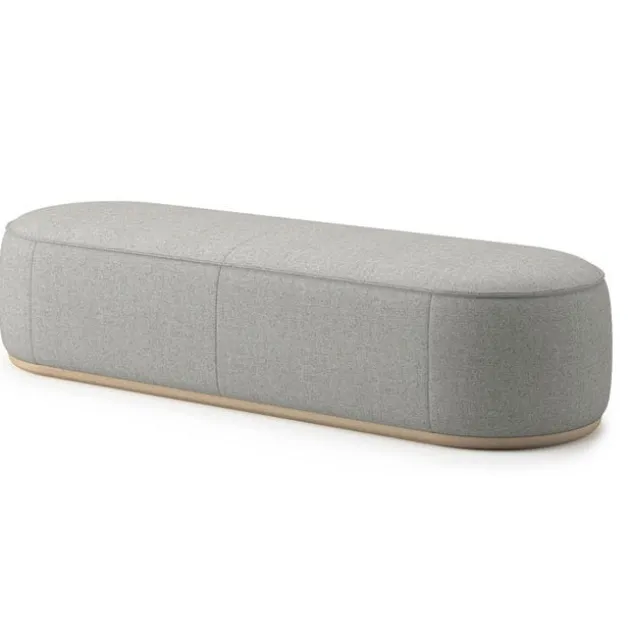 Indie Large Oval Bench - 16-1/2" H