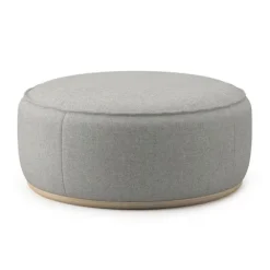 Indie Large Round Pouf - 16-1/2" H