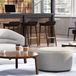 Indie Large Round Pouf - 16-1/2