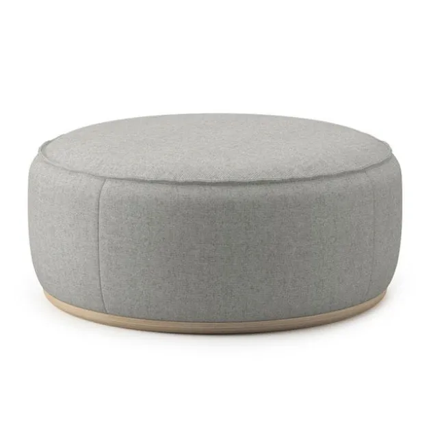 Indie Small Round Pouf - 12" H
