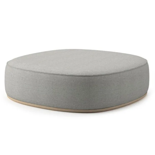Indie Small Square Pouf - 12" H