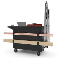 Industrial Locking Cabinet Utility Cart