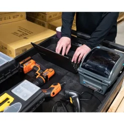 Industrial Locking Cabinet Utility Cart