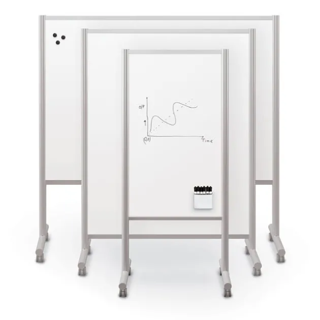 INKLÜD Mobile Dry Erase Whiteboard