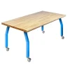 Innovation Maker Tables with Hardwood Top