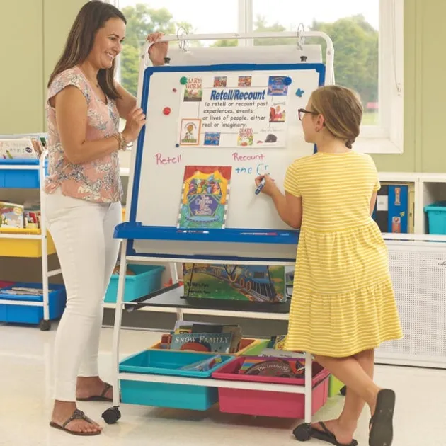 2-in-1 Royal Teaching Easel w/ Portable Whiteboard