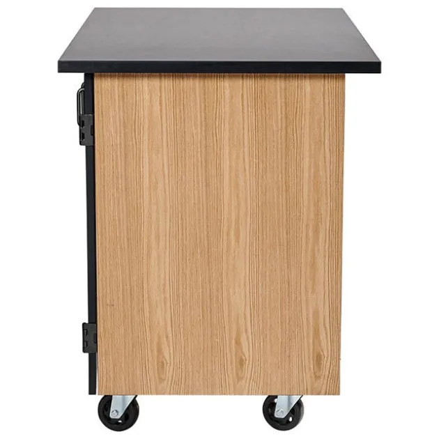 Instructor Mobile Science Cabinet with Chem-Res Top (48" x 28")