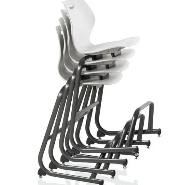 Intellect Wave Cantilever Stack Stool