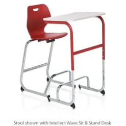 Intellect Wave Cantilever Stack Stool