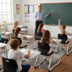 Intellect Wave Double Entry Classroom Desks