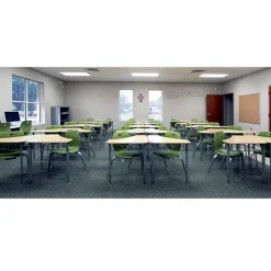 Intellect Wave Linear Tripod Adjustable Hard Plastic Student Desk