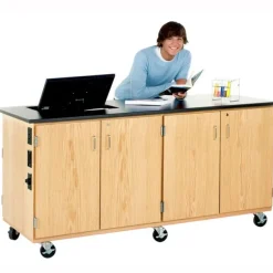 Interactive Mobile Media Cabinet