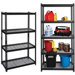 Iron Horse 2300 Series Riveted Steel Wire Deck Shelving System