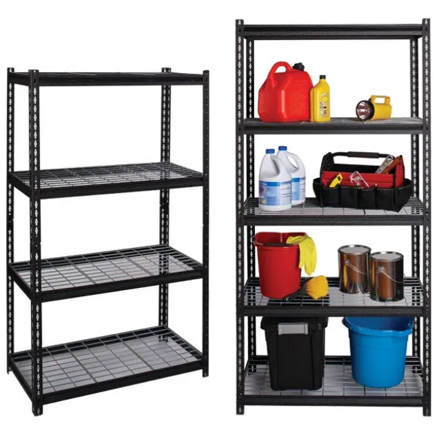 Iron Horse 2300 Series Riveted Steel Wire Deck Shelving System