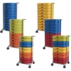 Isle Cushion Carts with 10 Isle Floor Cushions