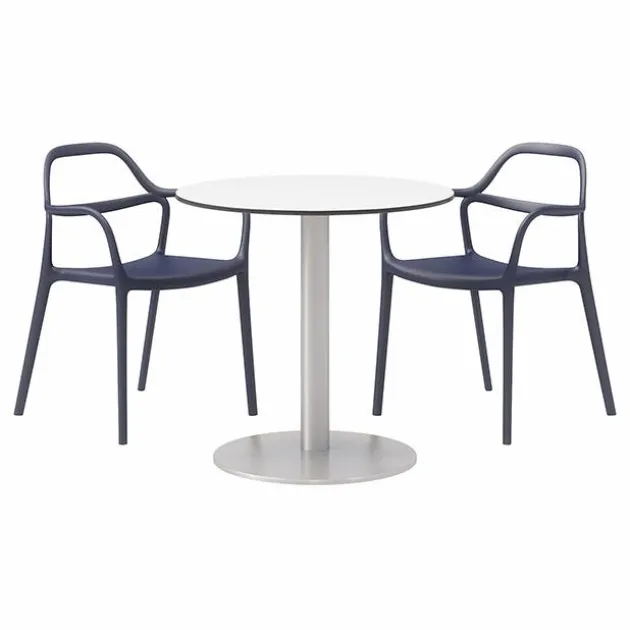 Ivy Round Table and Dali Stack Chair Package