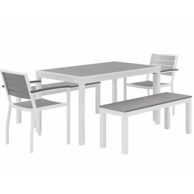 Ivy Series Rectangle Outdoor Table & Chair Sets