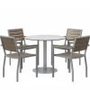 Ivy Series Round Outdoor Table & Chair Sets