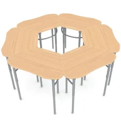 Kaleidoscope Trap Six Student Desk