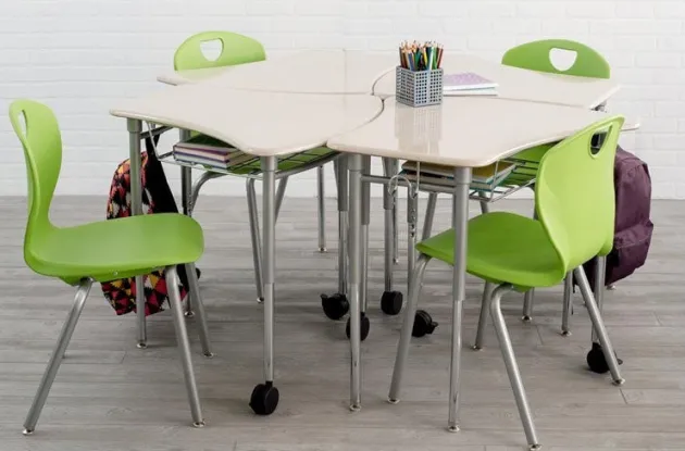 Kaleidoscope Vertebrae Student Desk