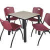 Kee Base Cafe Table and M Stacker 4700 Chairs