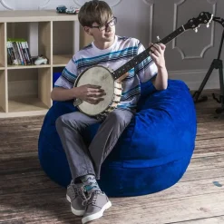 Kids 3' Round Bean Bag Chair