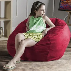 Kids 3' Round Bean Bag Chair