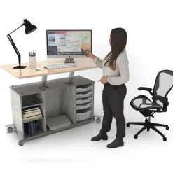Klesko Sit-to-Stand Teacher Desks