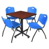 Kobe Base Cafe Table and M Stacker 4700 Chairs