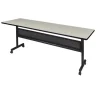 Kobe Flip Top Training Tables with Modesty by Regency