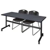 Kobe Flip Top Training Table & Zeng Chairs