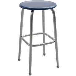 Lab Stools with Solid Plastic Seats
