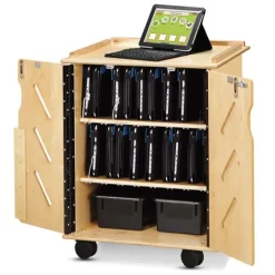 Laptop and Tablet Storage Cart