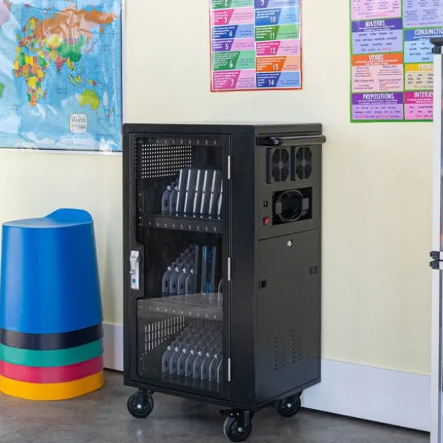 Laptop and Tablet USB-C Charging Cart (30-Devices)