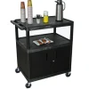 Large Coffee Utility Cart