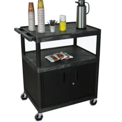 Large Coffee Utility Cart