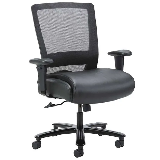 LeatherPlus Heavy Duty Mesh Task Chair