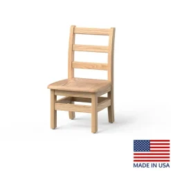 Little Scholars Teachers Wooden Chair - 18" Seat Height