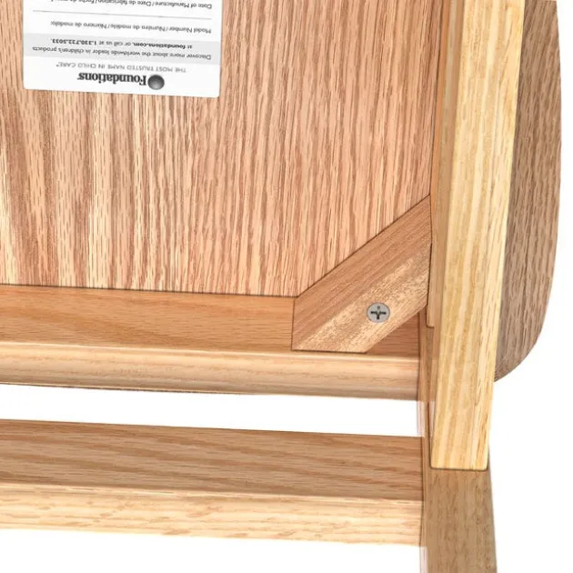 Little Scholars Teachers Wooden Chair - 18" Seat Height