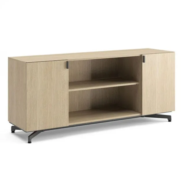 Lok Storage Credenza w/ Open Display