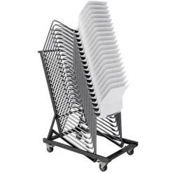 Lola Sled Base Plastic Stack Chair