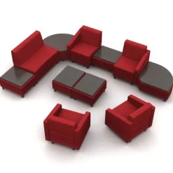 Lounge C Modular Soft Seating Package