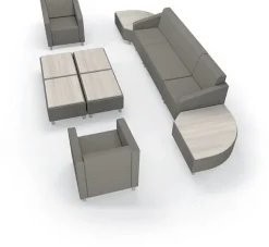 Lounge C Modular Soft Seating Package