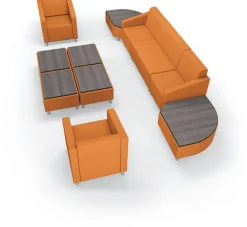 Lounge C Modular Soft Seating Package