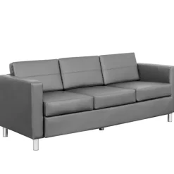 Lux Faux Leather Sofa