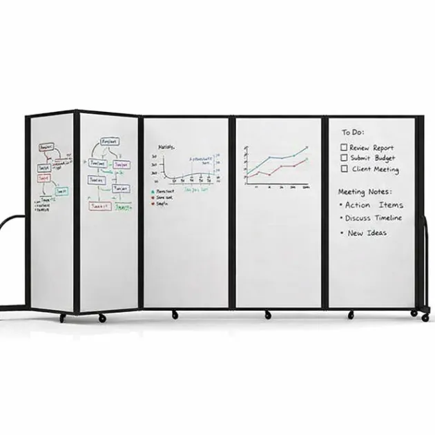 Magnetic Dry Erase Tackable Room Dividers