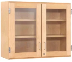 Maple Wall Science Cabinets