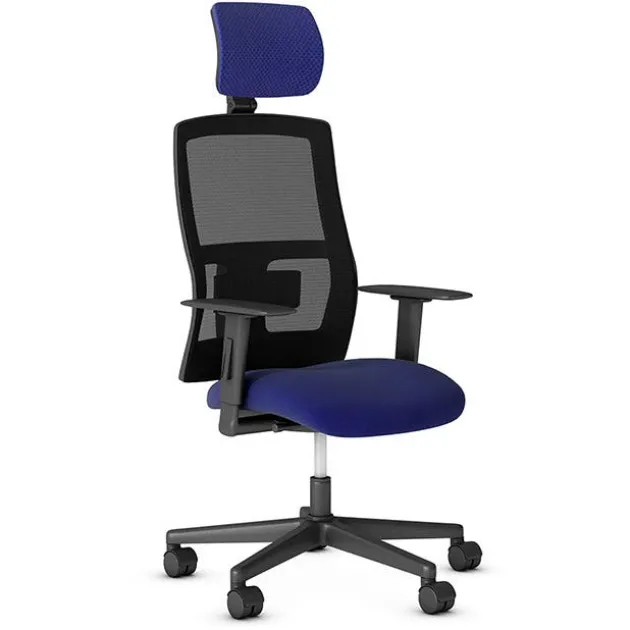 Marathon High-Back Task Chair with Mesh Back & Adjustable Arms
